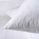 basic home Hotel-Style Goose Feather Down Euro Pillow Insert for Sofa & Bed - 100% Odorless & Plump Cushion Filler - 233TC Cotton with Inner Liner to Prevent Poking (24x24 Inch)