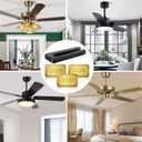 Ceiling Fan Balancing Kit, 28Pcs Blade Balance Tool with 7 Fan Clips and 21 Metal Weights