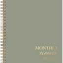 3 x 2026-2027 Monthly Planner - Jan. 2026 - Dec. 2027, 2 Year Calendar 2026-2027 Monthly Planner, 7.5" x 10", 24 Months Calendar with Note Pages, Twin-wire Binding, for Office, School Home Planning - Green