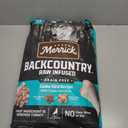 Merrick Backcountry Grain Free Dry Adult Dog Food, Kibble With Freeze Dried Raw Pieces, Game Bird Recipe - 20.0 lb. Bag (No BB Date)