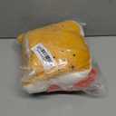 ISMARTEN Hot Dog Pet Costume, Fun Food Halloween Dog Cosplay, Christmas Costume for Small to Medium Dogs and Cats (Medium), Yellow, Red