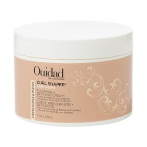 Ouidad Curl Shaper Take Shape Plumping Defining Cream 8oz | Volumizing Styling Formula for Loose Waves Medium Thick Hair | Lightweight Frizz Control Enhancer Soft Hold Texture Booster