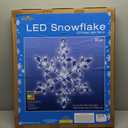 Brite Star 24 inch Lighted LED Snowflake, Blue
