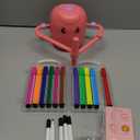 Smart Drawing Robot for Kids,Montessori Educational Painting Toy for 5+ with Voice Interaction&16 Color Pens, Magic Drawing Robot with 150 Learning Word Cards,Ideal Gift for 5+ Year Old Boys Girls, Pink