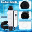 Upgraded EC-520554 Salt Cell Chlorine Generator Compatible with Pentair Intellichlor IC20 Saltwater Chlorinator for 20000 Gallon Water Automation System