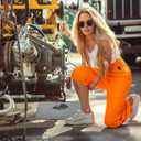 100 Pcs Oil Absorbent Pads - 10"x13" Oil Spill Mats for Garage, Workshop & Auto Repair, Reusable, Fast Cleanup for Oil, Grease & Coolant (Grey, Boxed)