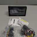 Leadfan 7inch Car Stereo Double Din Radio Touchscreen with Backup Camera Multimedia Car Audio Support Mirror Link,Bluetooth Caller ID,FM/MP3/MP4/USB/Subwoofer,Aux Input Car Audio Receivers