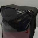 FH Group Bright Flat Cloth Full Set Car Seat Covers, Burgundy/Black- Fit Most Car, Truck, SUV, or Van
