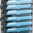 SUPEASY 13-Tier Wall File Organizer, Wall File Holder with Hooks, Mesh Hanging File Organizer, Mail Organizer Wall Mounted for Papers, Folders, Office Magazine Rack, Assembly Needed, Black