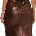 Adrianna Papell Women's Foiled Jersey Midi Dress, 16