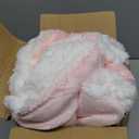 Bedsure GentleSoft Sherpa Fleece Twin Size Blanket for Couch, Non-Heated, Thick and Warm Throw for Women and Girls, Soft Fuzzy Plush Kids Blanket for Spring, Room Home Decor, Pink, 60x80 Inches