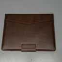 CoBak Premium PU Leather Case for Remarkable Paper Pro 11.8" (2024)  Slim Magnetic Back Cover with Auto Sleep/Wake, Folder Design, Magnetic Pen Holder Strap, Brown Leather