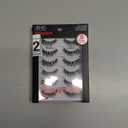 Ardell Demi Wispies Eyelashes  Multi-Dimensional, Eyelashes Natural Look, 6 Pairs (Black)