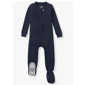 Burt's Bees Baby baby-boys Sleeper Pjs, 100% Organic Cotton, One-piece Footie, Zip Up Jumpsuit, Snug Fit Pajamas, 24M