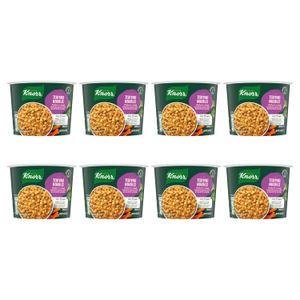 Knorr Pasta Cup Teriyaki Noodles 8 ct For a Quick and Easy Meal, Made with 100% Real Vegetables & No Artificial Flavors or Preservatives, 2.6 oz (EXP 07/03/26)