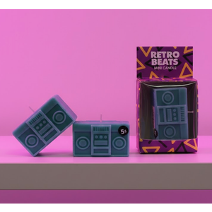 BOOM BOX MINI CANDLE 3IN 3PCS