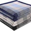 Selected Hanky 100% Cotton Handkerchiefs for Men
