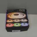 PAUTIX COB LED Strip Lights,20ft RGB+CCT 2700K-6500K White LED Lights,Dimmable Color Changing RGB LED Strip Light,with Remote/APP Control,for Kitchen Cabinets,Ceiling,Party DIY Lighting Projects