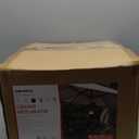 Star Patio Electric Patio Heater, Outdoor Heaters with Remote Control & Touch Switch, 600W/900W/1500W Infrared Ceiling Heater with Hammer Tone Bronze Finish, IP44 Waterproof, STP1566-C-NN2025