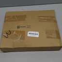 Barydat 2 Pcs 4 Tier Greeting Card Display Stand Wooden Sticker Display Stand Portable Card Display Rack for Vendors Retail Counter Table Display Trade Shows Showcase (Black,11.8 Inch)