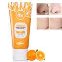 Orange Exfoliating Gel Scrub for Face and Body, Orange Peeling Gel, Deep Clean Pores, Remove Blackheads & Moisturize Skin for All Types Skin 