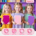 Bento Lunch Box for Kids, 6 Compartments BPA Free, Dishwasher Safe Back to School Snack Bento Lunch Containers Boxes, Ideal Portion Sizes for On-the-Go Meal, Ages 3+, School, Pink