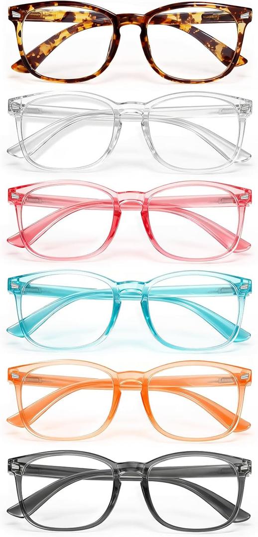 Reading Glasses for Women Men, Eyeglasses, Blue Light Readers for Men Women, Magnification Strength: 1.5 x