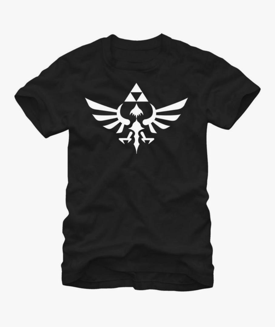 Nintendo Men's Triumphant Triforce T-Shirt, Large, Black 3XL