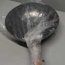 YOSUKATA 13.5" Carbon Steel Wok Pan  Pre-Seasoned Flat Bottom Pow Wok for Stir Fry, BBQ, Grill & Camping  Traditional Japanese Chinese Cookware  Compatible with Induction, Electric, Gas, Open Fire (34cm)