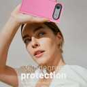 OCASE Compatible with iPhone Air Wallet Case, PU Leather Flip Folio Case with Card Holders RFID Blocking Kickstand [Shockproof TPU Inner Shell] Phone Cover 6.5 Inch 2025, Pink