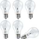 Incandescent Light Bulb, A19 E26 Medium Base, Dimmable, Soft White - 6 Count