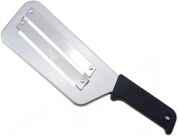 YukaBa Cabbage Kitchen Knife Slicer Chopper Shredder Sauerkraut Cutter Coleslaw Grater (Black) (Black)