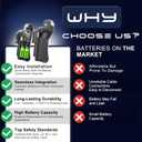 Toy Gun Automatic Sniper Rifle with Tactical Vest Kit Futuristic Electric High Speed Toy Foam Blaster Gun with 150 Darts Shooting Games Toys Birthday for Boys Adults Age 8+