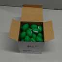 Blulu 50 Pack Mini Football Bulk 2.17" Foam Football Party Favor Small Sports Valentines Stress Ball for Back to School First Year Down Birthday Homecoming Game Party Bag Gift Filler (Green)