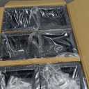 GreenLighting Modern Solar Post Cap Lights Fits 4x4 Wood, 4x4 & 5x5 PCV/Vinyl Outdoor Solar Powered Light, Fence Post, Landscaping, Deck, Garden- Bright LED, Waterproof Black, 12 Pack