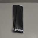 2 Pack Flexible Kitchen Stove Gap Covers, Silicone Gap Fillers Between Counter and Stovetop, Oven, Washer, Dryer, Easy to Wipe, Food Grade (Black, 21 Inches)