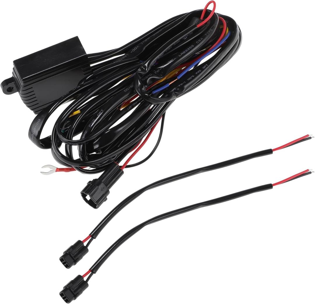 Car Lights Flash Strobe Controller Waterproof LED Flasher Module for Automotive 12V 21W Brake Light Universal 15x5x5cm Black 1 Pcs