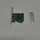 ChenYang 4 Port PCI-E 1X to 4 USB 3.0 HUB PCI Express Expansion Card Adapter with 80/120mm PCI-E Slot Bracket