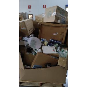 pallet of salvage items
