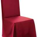 SureFit Duck Long Dining Chair Slipcover in Red