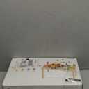 Activity Table for 1+ Year Old, Montessori Wooden Toys for Toddlers 1-3, 8 in 1 Baby Activity Table, Educational Sensory Bead Maze Toys for Babies, Learning Shape Sorter, Birthday Gifts Girls Boys