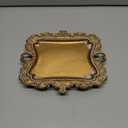 Vinta Gold Jewelry Dish Antique Brass Jewelry Tray