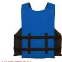 Airhead General Purpose Life Jacket for Adults & Kids - US Coast Guard Approved Life Vest for Men, Women, Youth, Child & Infant, Boating Safety PFD for Fishing & Swimming, Adult Standard, Blue