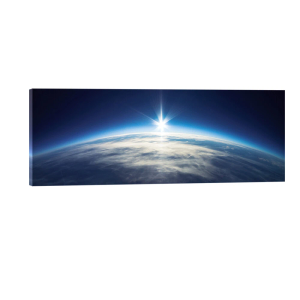 Canvas Print Picture Photo Painting Wall Art Home Decor Earth Space Blue 16x48"