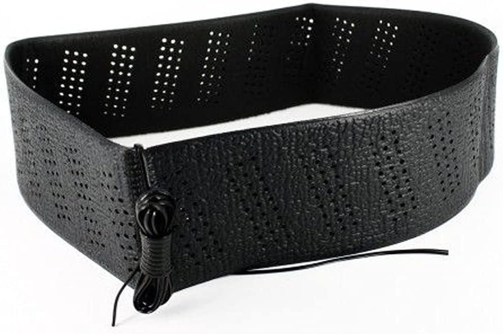 Black Lace-On Steering Wheel Cover Grip Classic Stretch Accessory Auto Vehicle