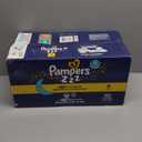 Pampers ZZZ Overnight Diapers, Size 4 (22-37 lbs), 104 Count, Nighttime Protection Disposable Baby Diaper, Night Time Leak and Skin Protection