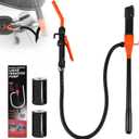 Portable Power Battery Pump, Battery Operated Electric Siphon Pump Water Transfer Pump, Easy to Use Manual Portable 2.4GPM Pump and on-Spill Design Diesel, Water, Fuel Transfer Pump