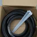 Wheelchair Rear Wheel Replacement Tire, 24 "X 1" Universal Flat-Free Polyurethane Tire,Equipped With Installation Tools, Wheelchair Accessories For All Brands(1 Pair) (Black)