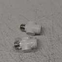 2 Pack, Light Socket to Plug Adapter, Convert E26 Light Socket to 3-Prong Outlet Adapter and Light Bulb Socket (White)