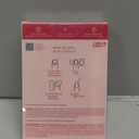 Glamnetic Press On Nails - Matte in Love | Short Almond Fake Nails in Mixed Pink Tones, Metallic Gold Heart in Matte Finish | 15 Sizes - 30 Nail Kit with Glue